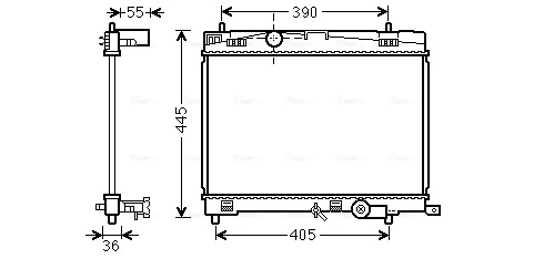 Ava Cooling Radiateur TO2716