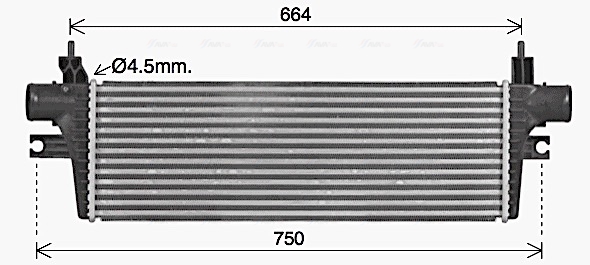 Ava Cooling Interkoeler TO4774