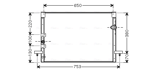 Ava Cooling Airco condensor TO5213