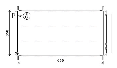 Ava Cooling Airco condensor TO5718D