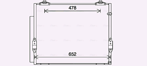 Ava Cooling Airco condensor TO5730D