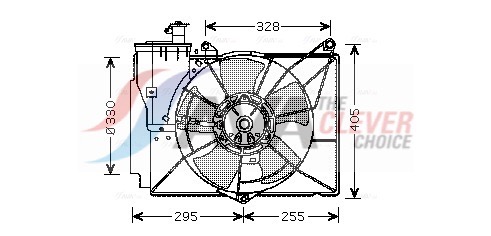 Ava Cooling Ventilatorwiel-motorkoeling TO7548