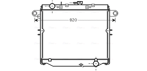 Ava Cooling Radiateur TOA2379