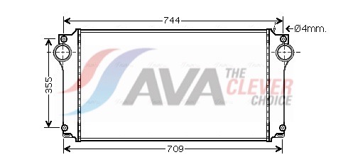 Ava Cooling Interkoeler TOA4362