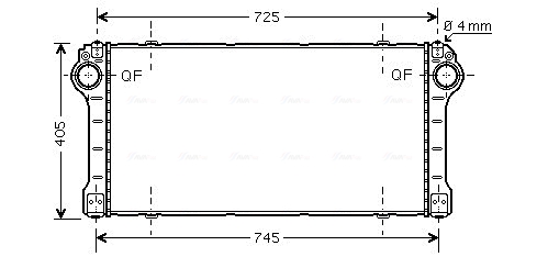 Ava Cooling Interkoeler TOA4476