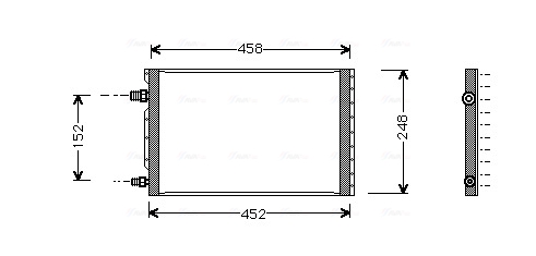 Ava Cooling Airco condensor UV5005