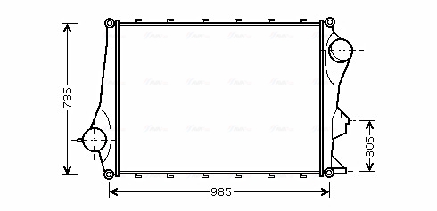 Ava Cooling Interkoeler VL4043