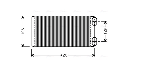 Ava Cooling Kachelradiateur VL6036