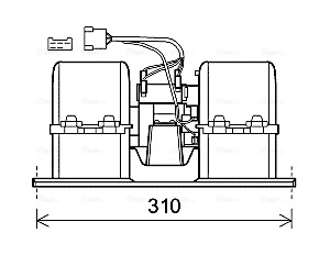 Ava Cooling Kachelventilator VL8082