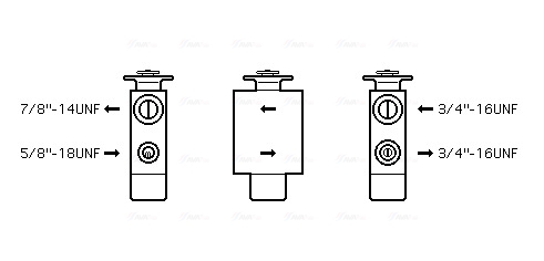 Ava Cooling Airco expansieklep VN1101