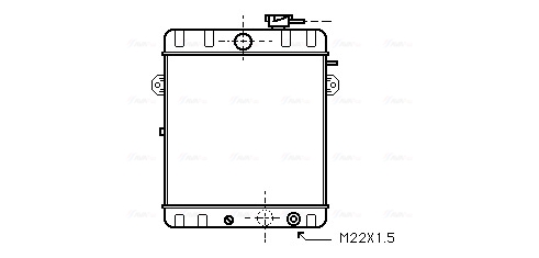 Ava Cooling Radiateur VN2007
