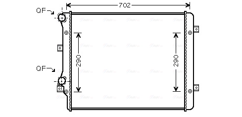 Ava Cooling Radiateur VN2207