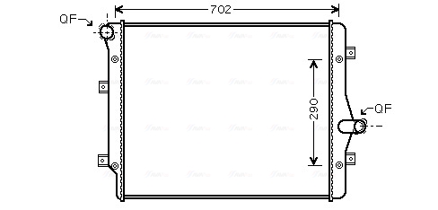 Ava Cooling Radiateur VN2208