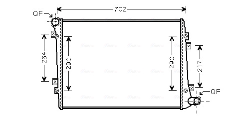 Ava Cooling Radiateur VN2224