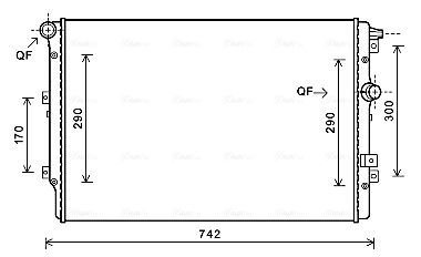 Ava Cooling Radiateur VN2362