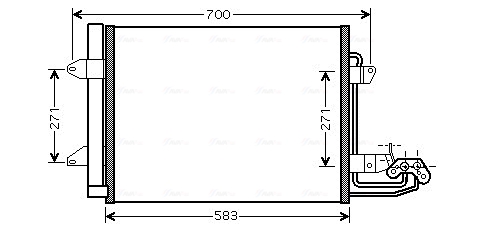 Ava Cooling Airco condensor VN5211D