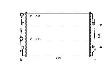 Ava Cooling Radiateur VNA2344