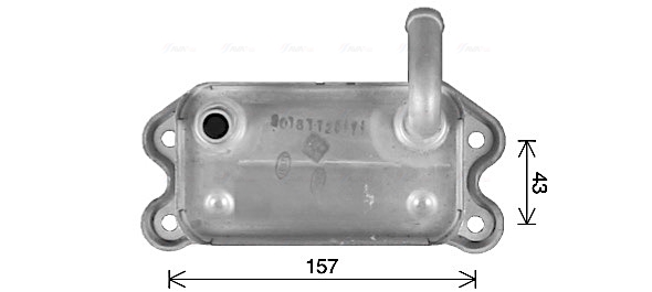 Ava Cooling Oliekoeler motorolie VO3299