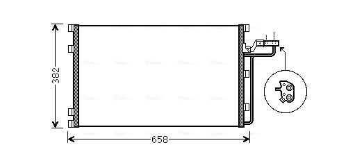 Ava Cooling Airco condensor VO5139