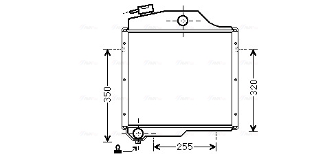 Ava Cooling Radiateur ZR2001