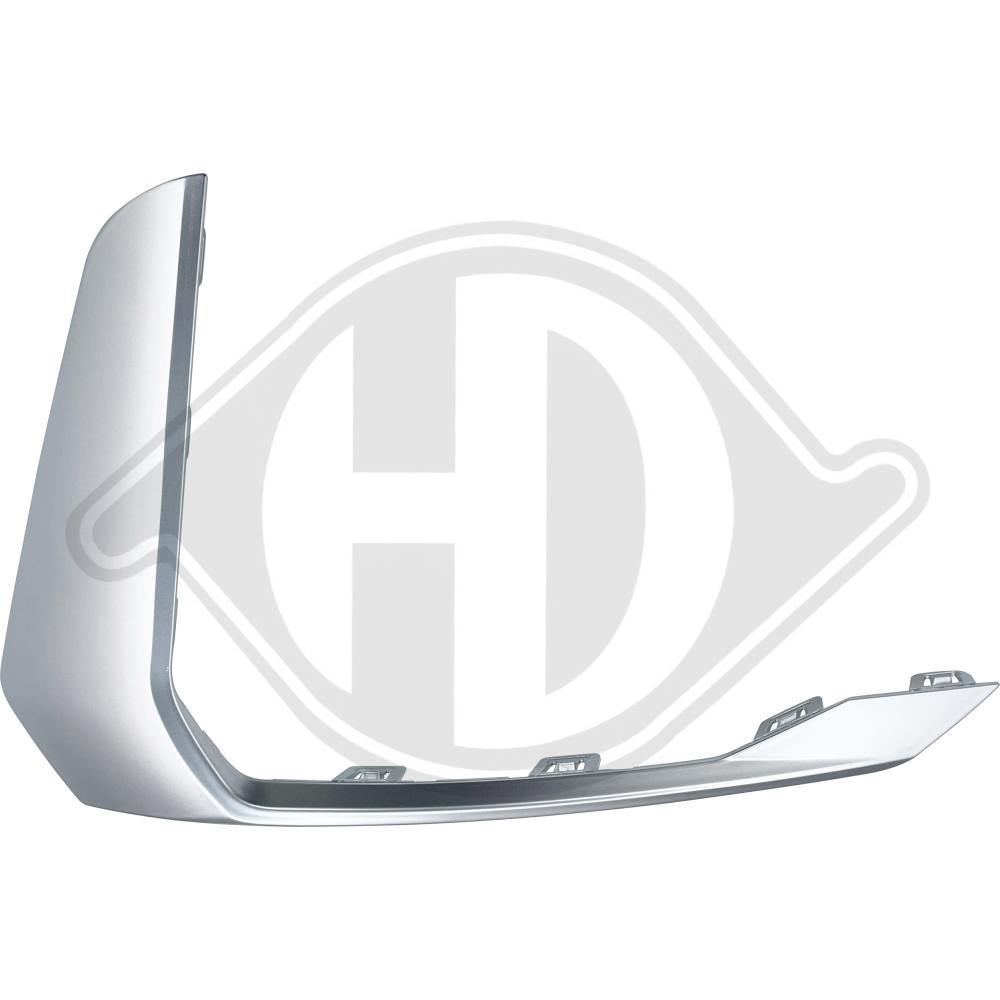 Diederichs Sier- / beschermingspaneel, bumper 1228068