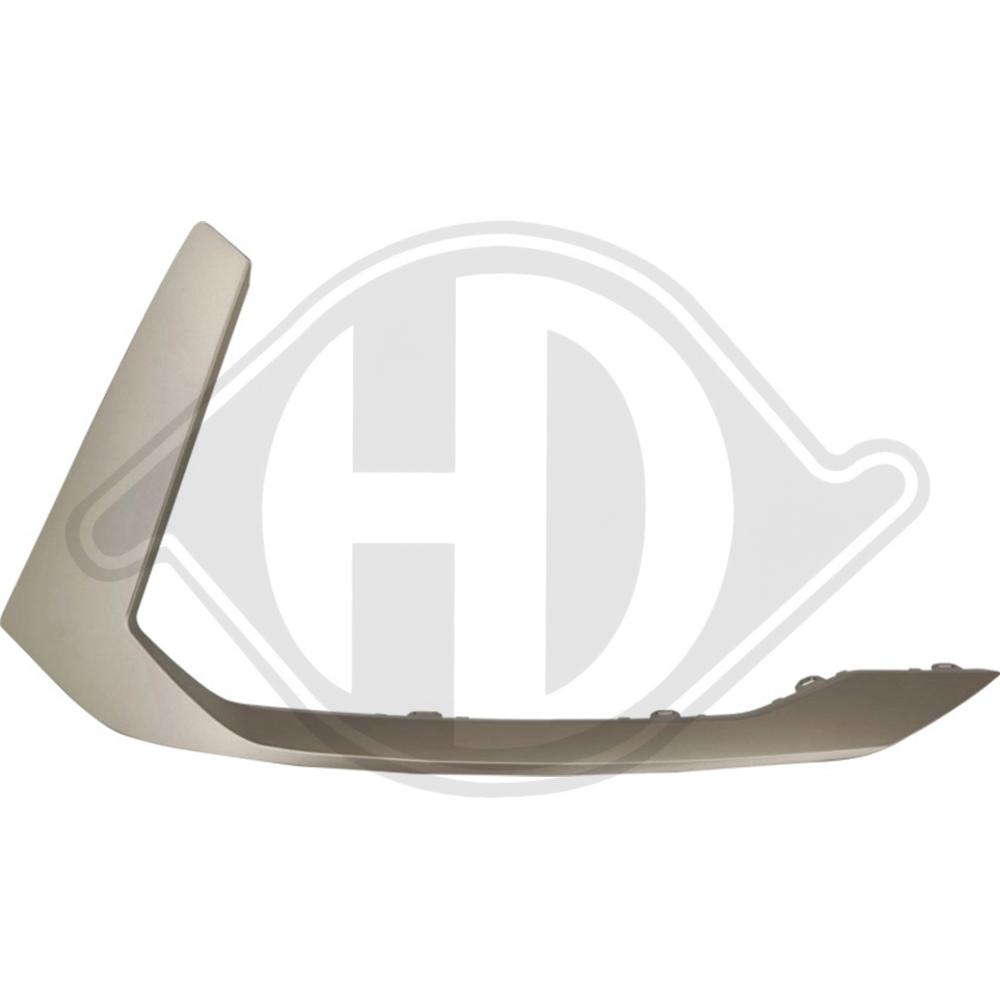 Diederichs Sier- / beschermingspaneel, bumper 1228162