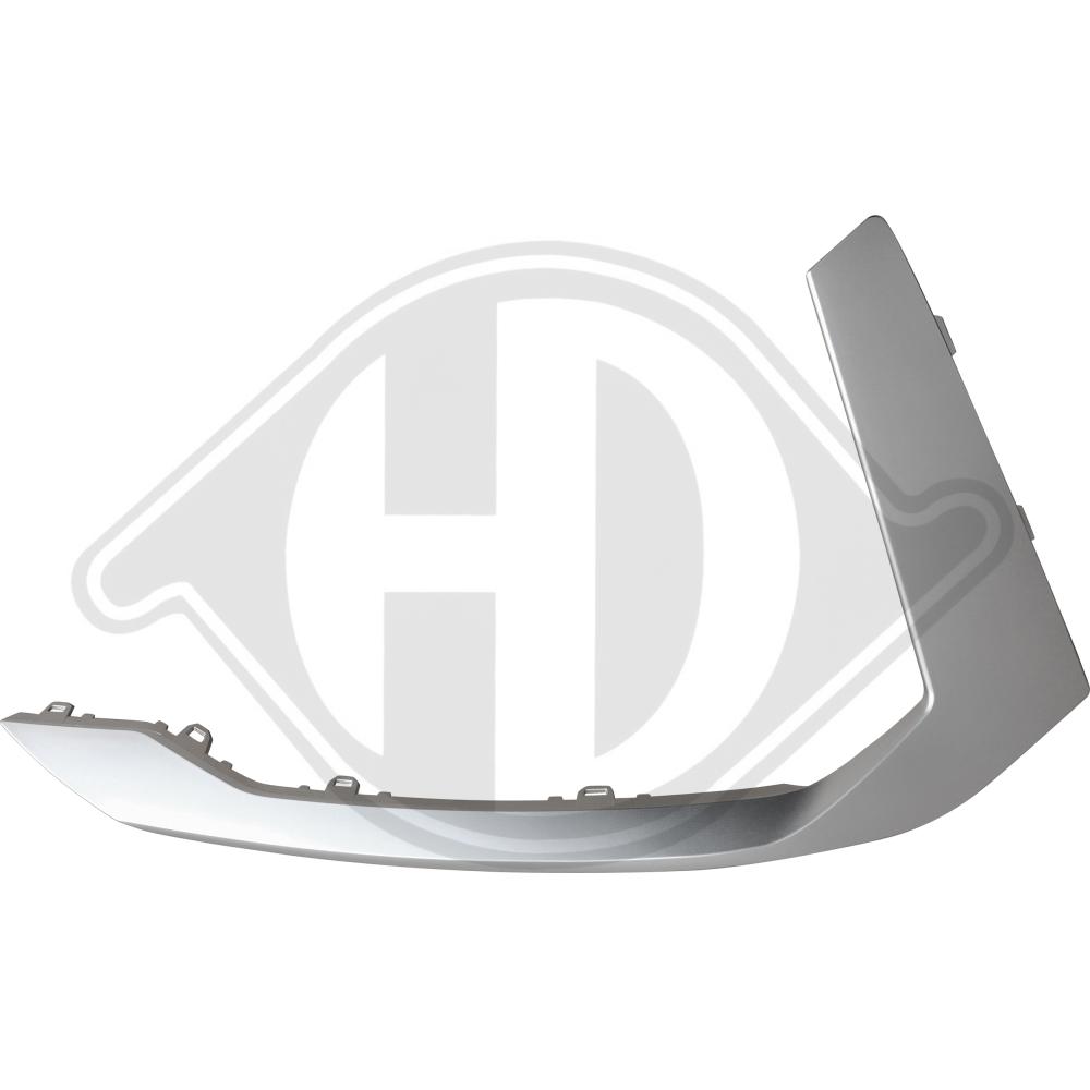 Diederichs Sier- / beschermingspaneel, bumper 1228165