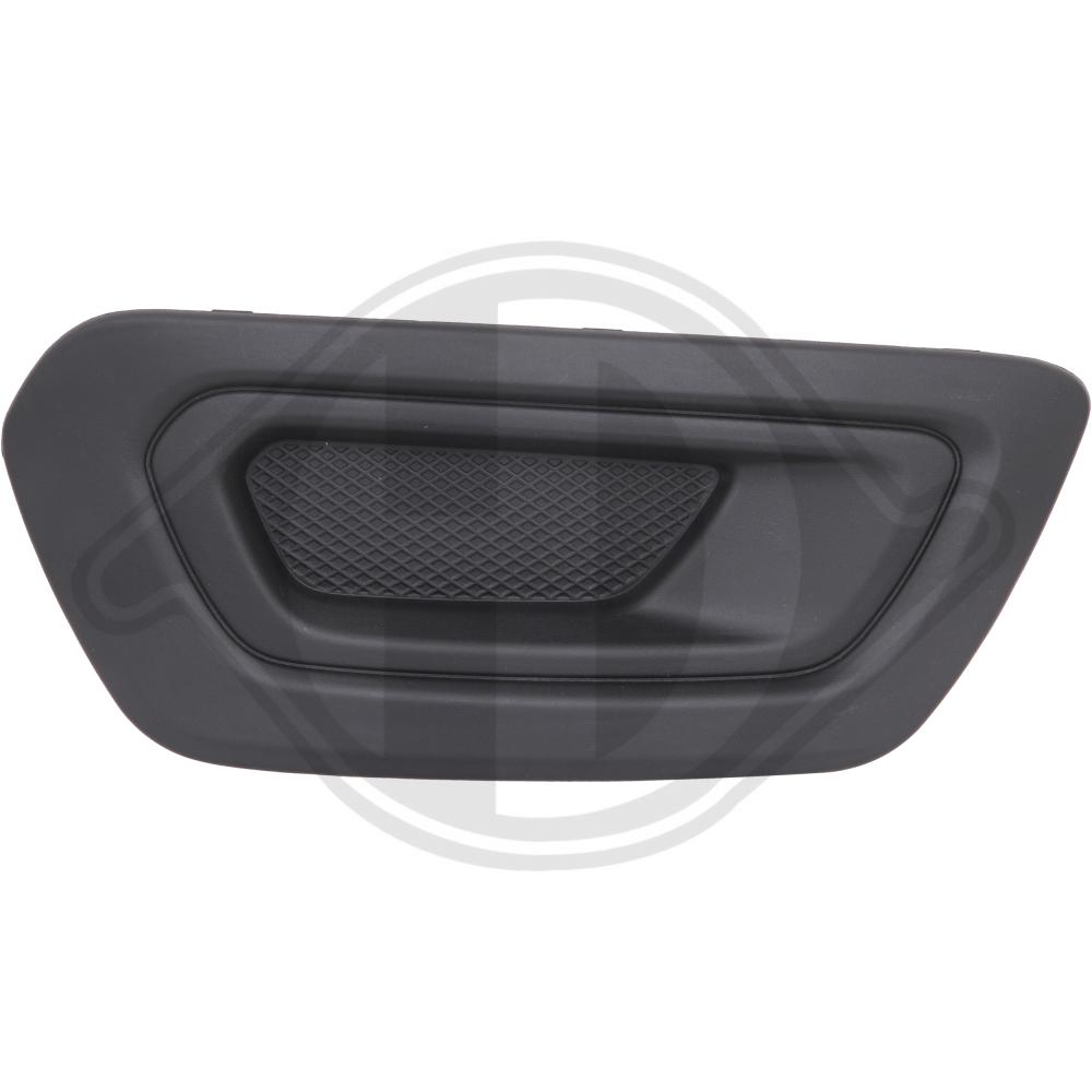 Diederichs Ventilatiegrille, bumper 1457146