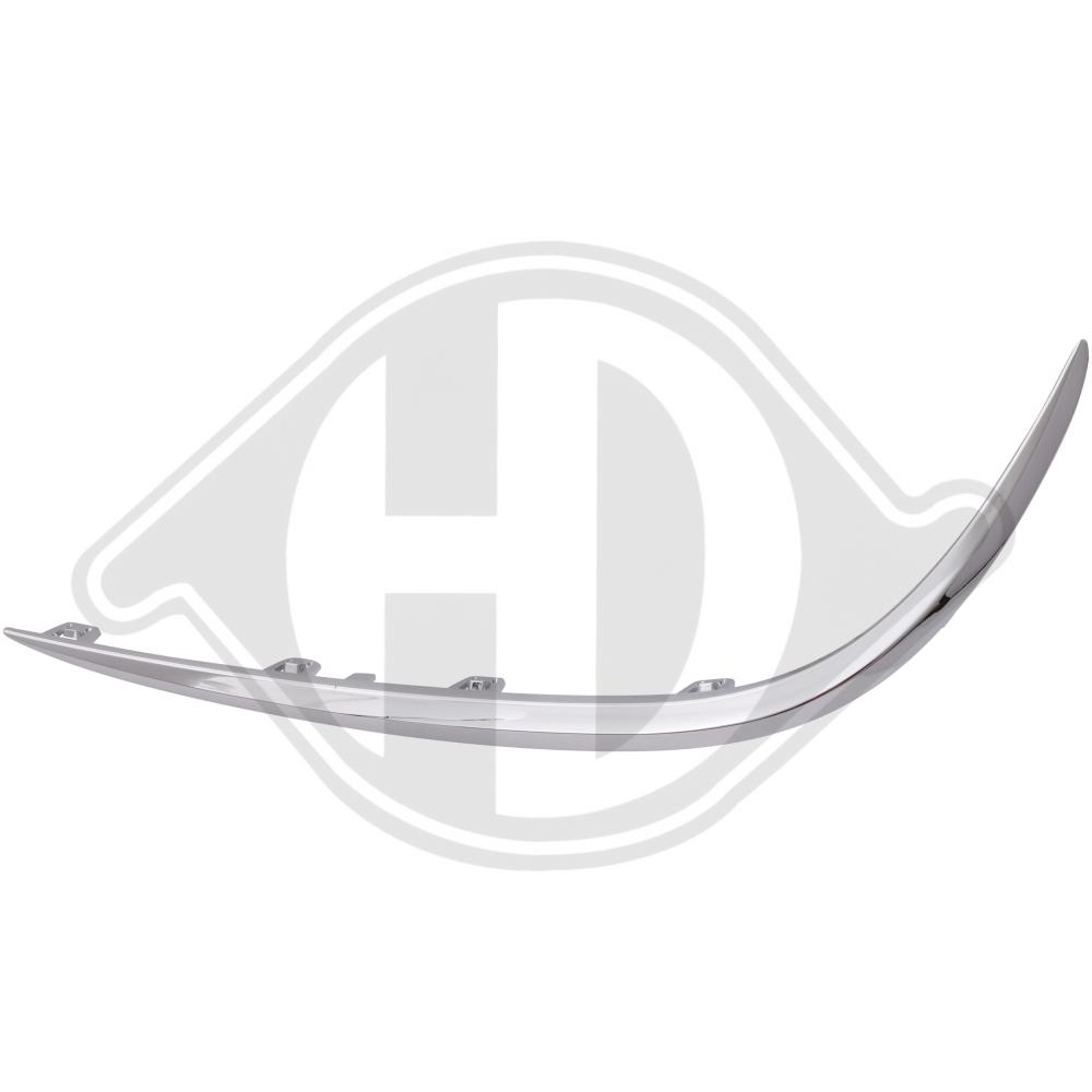 Diederichs Sier- / beschermingspaneel, bumper 1618032