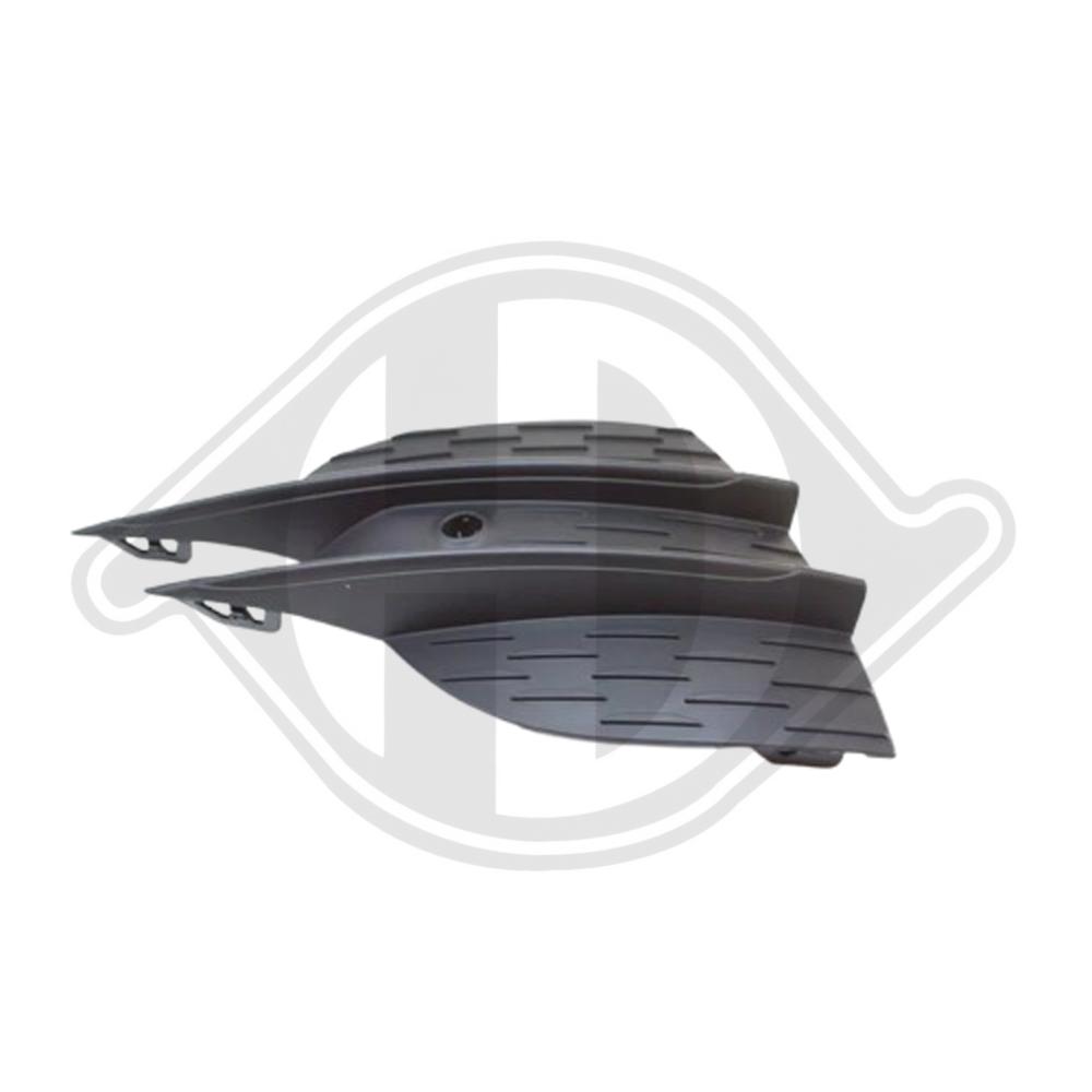 Diederichs Ventilatiegrille, bumper 1618445
