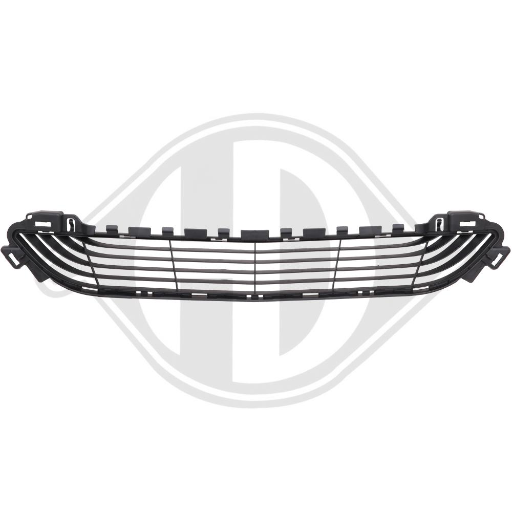 Diederichs Ventilatiegrille, bumper 1673045