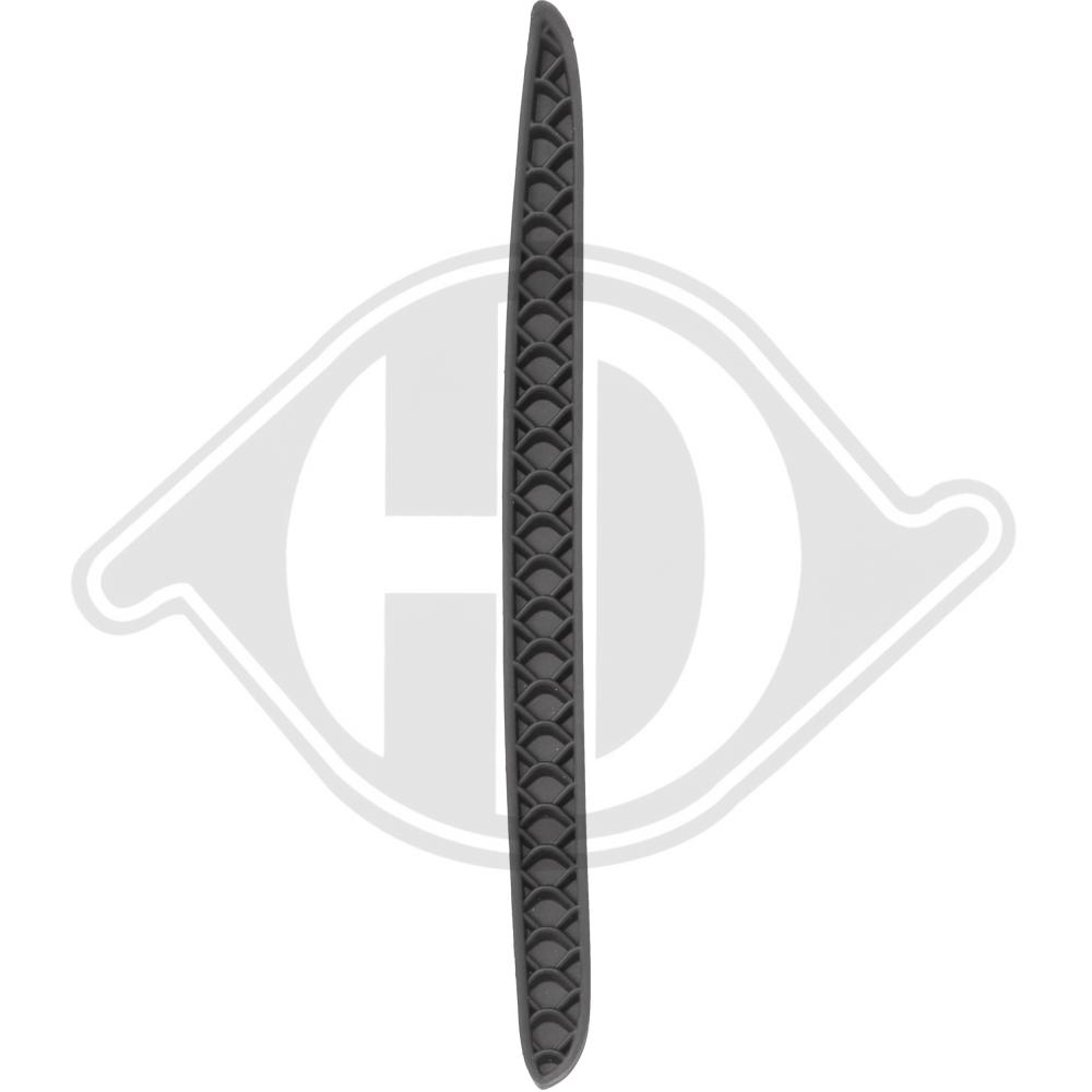 Diederichs Ventilatiegrille, bumper 1673369