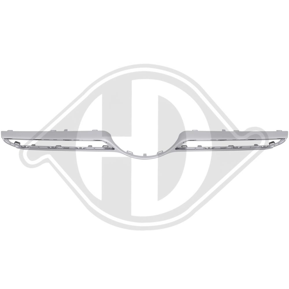 Diederichs Sier- / Beschermingspaneel, radiateurgrille 1693042