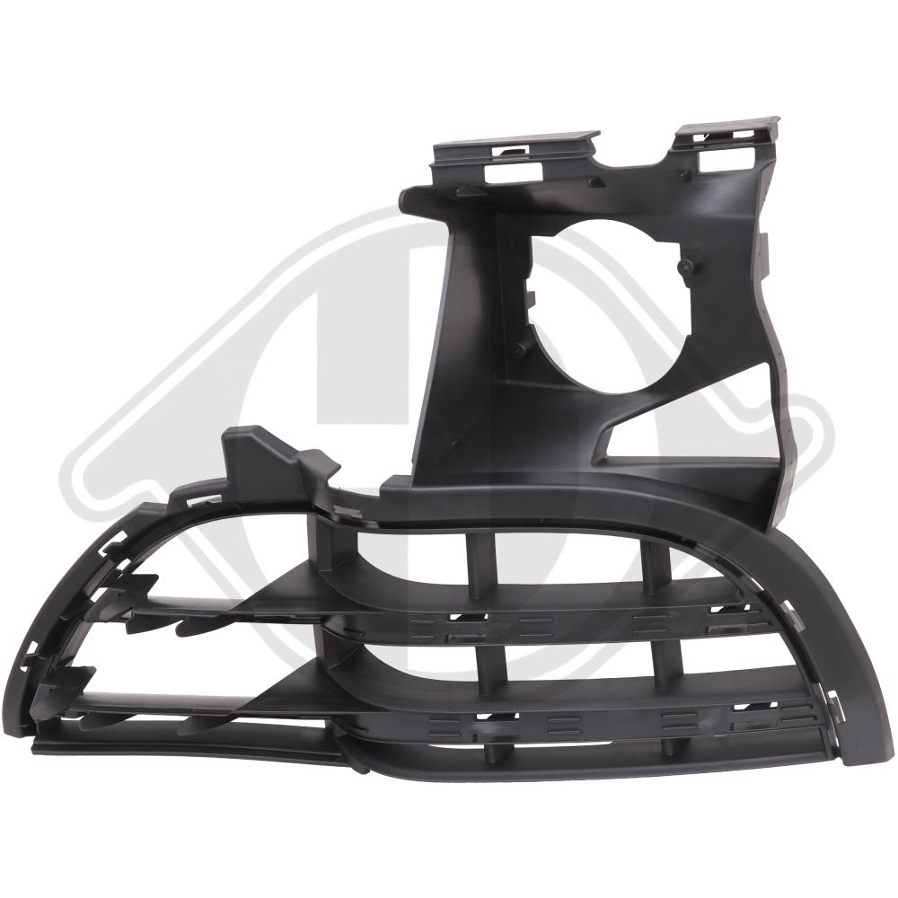 Diederichs Ventilatiegrille, bumper 2040046