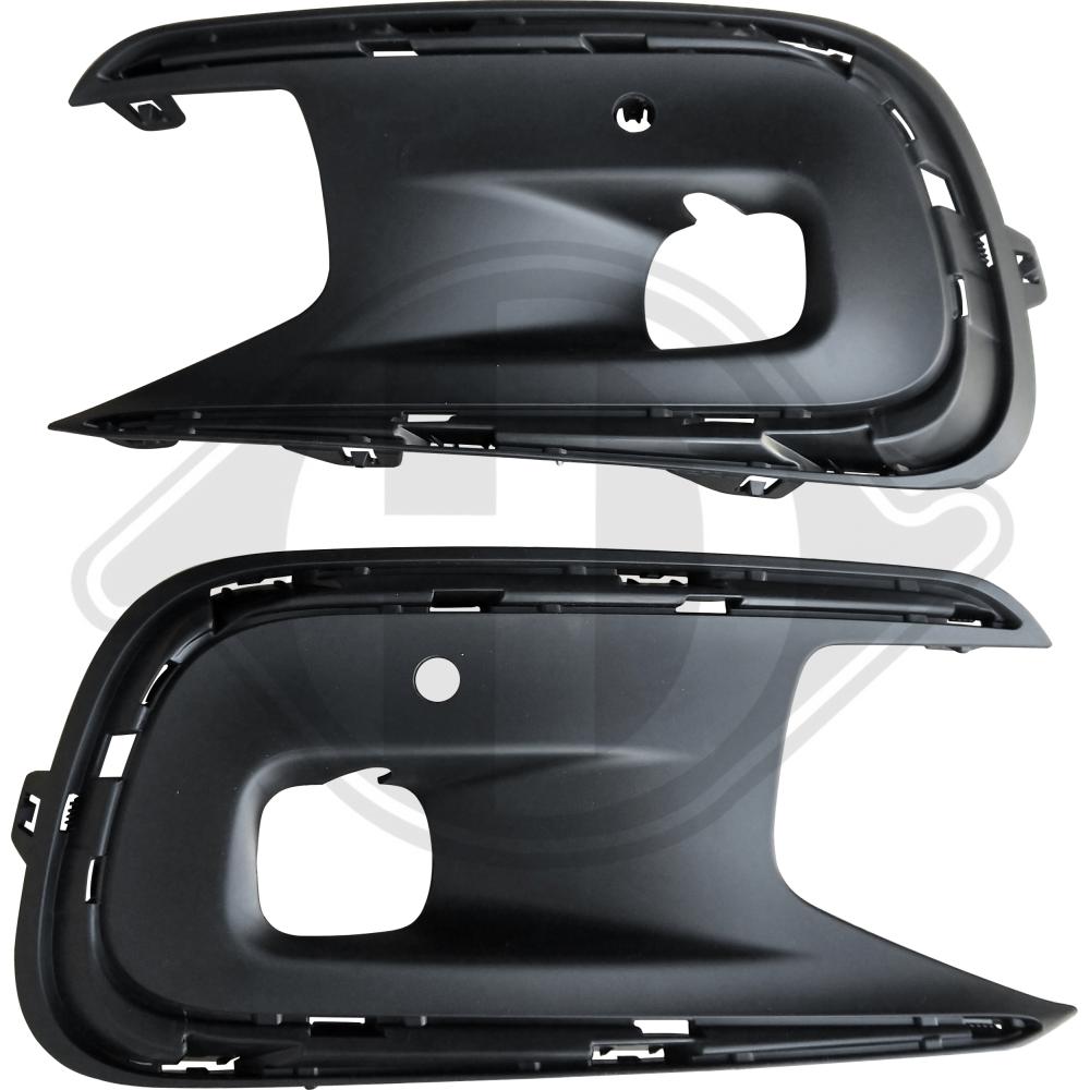 Diederichs Ventilatiegrille, bumper 4073744