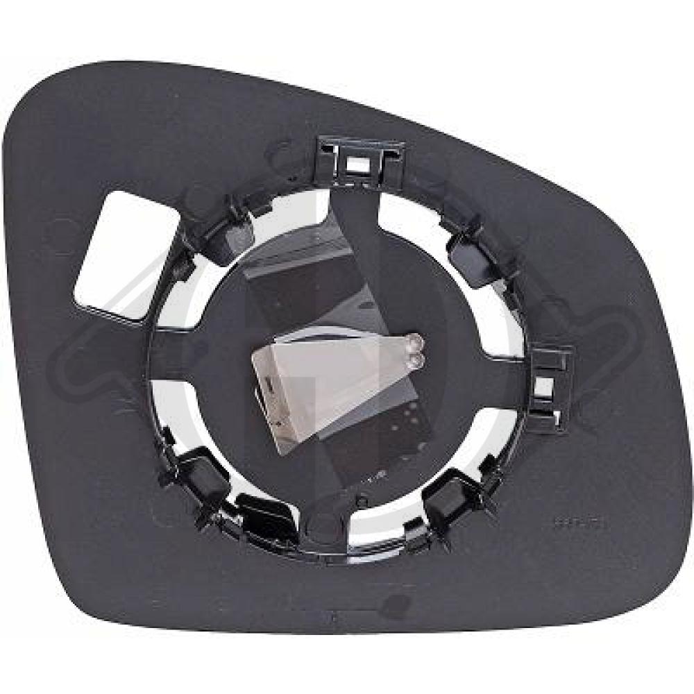 Diederichs Buitenspiegelglas 4483027