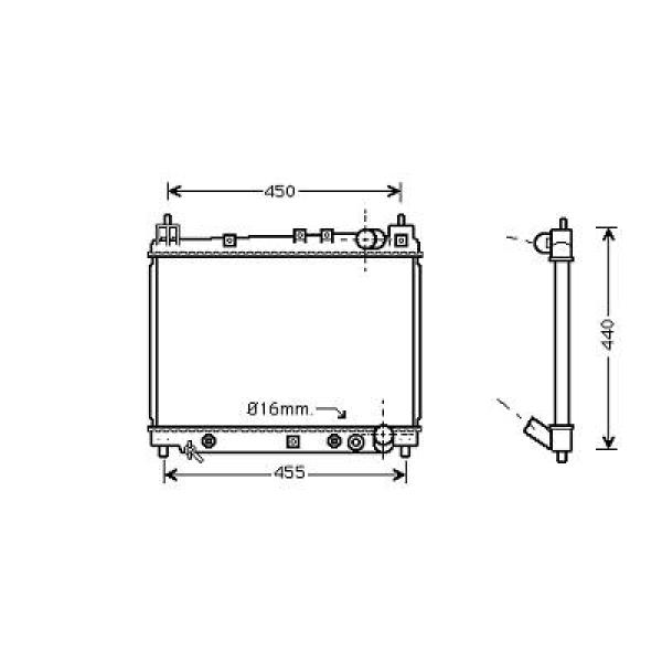 Diederichs Radiateur 8660553