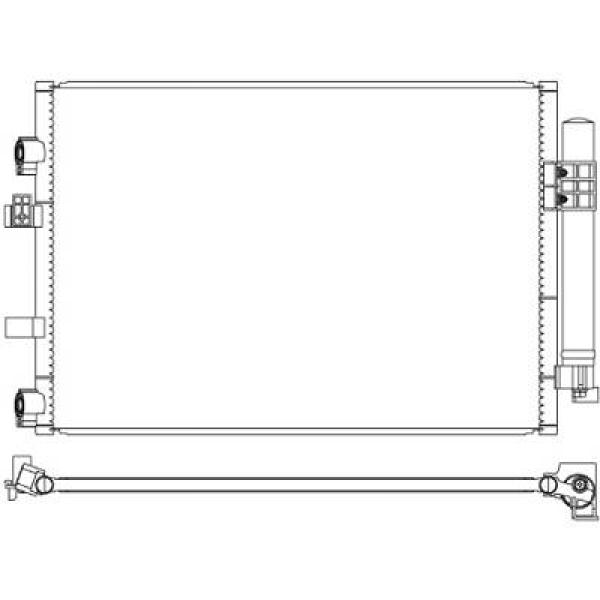 Diederichs Airco condensor DCC1641