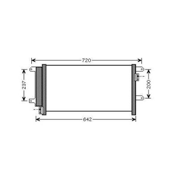 Diederichs Airco condensor DCC1681