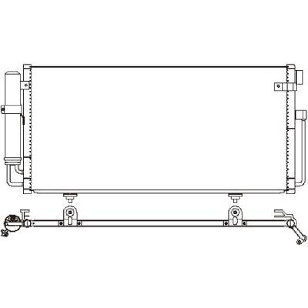 Diederichs Airco condensor DCC1780