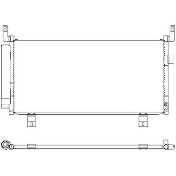 Diederichs Airco condensor DCC1783