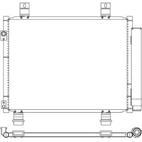 Diederichs Airco condensor DCC1793