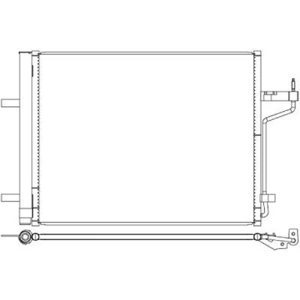 Diederichs Airco condensor DCC2000