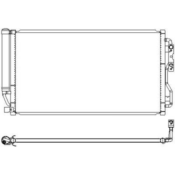 Diederichs Airco condensor DCC2022