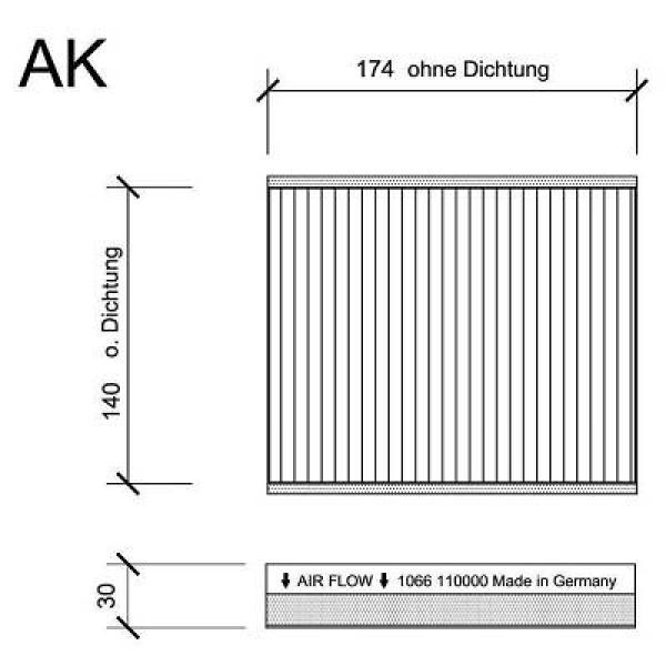 Diederichs Interieurfilter DCI1066S