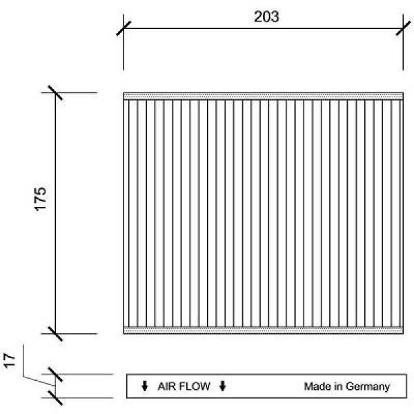 Diederichs Interieurfilter DCI1108