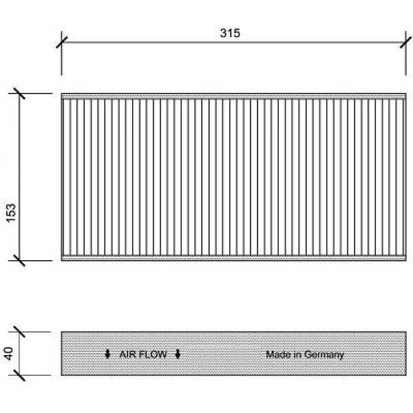 Diederichs Interieurfilter DCI1112