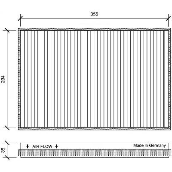 Diederichs Interieurfilter DCI1151