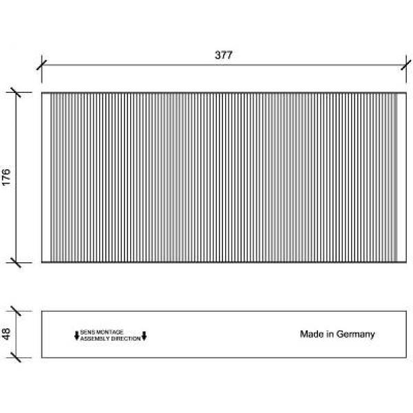 Diederichs Interieurfilter DCI1152