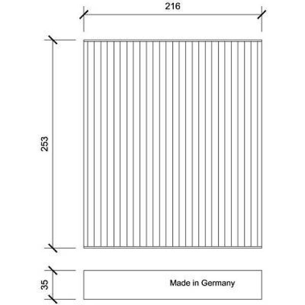 Diederichs Interieurfilter DCI1208